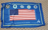 Military Fleece Blanket Wall Hanger