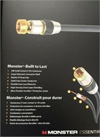 TWIN PACK Monster Cable F-Pin Cable 5m