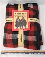WOOLRICH Reversible Blanket Wrap-NEW