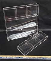Thick Clear Plastic Adjustable Organizer