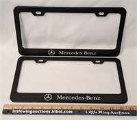 MERCEDES License Plate Frames-New
