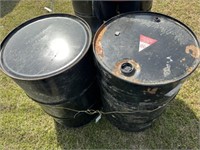 447) Two 55gal barrels