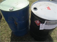 440) Two 55gal barrels