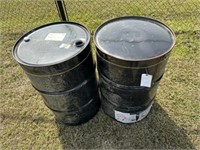 442) Two 55gal barrels