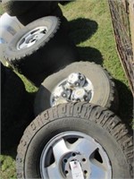 727) 4 Chevy 6-hole wheels & R16 tires