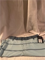 NWT- Art class boys blue striped board shorts