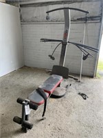 1551) Weider exercise machine