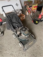 1405) Craftsman 4.5hp push mower w/bag