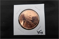 LINCOLN WHEAT CENT 1 OUNCE COPPER ROUND