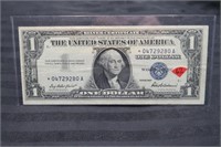 1957 SILVER CERTIFICATE STAR AU