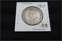CANADA 1918 GEOV 25¢