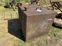 1637) Approx 325gal sq fuel tank