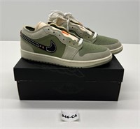 NIKE AIR JORDAN 1 LOW SE CRAFT SHOES - SIZE 10