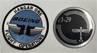 Large Boeing B-29 Button & Flight Operations Patch