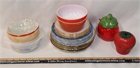 Vintage Dishes-MEAKIN/FIRE KING/JAPAN