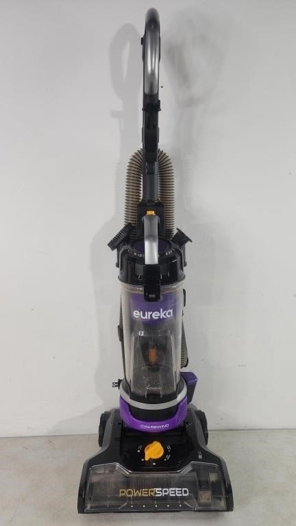 Eureka Power Speed Upright Vacuum, Powers On