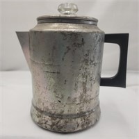 "Worthmore" Aluminum Coffee Percolator