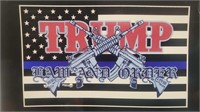 3' x 5' Trump Law Order Flag, New