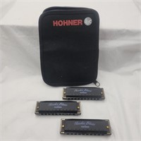 Hohner Harmonica Set in Soft Case