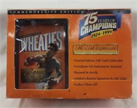 1924-1999 24K Gold Signature Wheaties Collectible