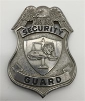 Heavy Metal Security Guard badge