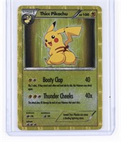 "THICC PIKACHU" NOVELTY GAME CARD