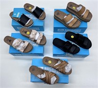 (5) x REEF WOMENS SANDALS