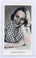 ANTIQUE GERDA MAURUS MOVIE FILM CARD