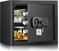 $347  1.2 Cubic Fireproof Safe Box with Money Bag