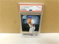 NATE PEARSON ROOKIE BOWMAN CHROME GRADED CARD