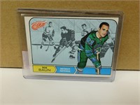 1968-69 TOPPS BOB BAUN HOCKEY CARD