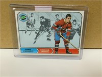 1968-69 TOPPS CAROL VADNAIS HOCKEY CARD