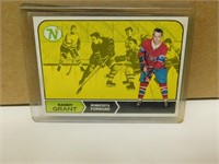 1968-69 TOPPS DANNY GRANT HOCKEY CARD