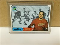 1968-69 TOPPS TED HAMPSON HOCKEY CARD