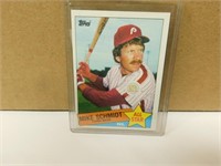 1985 TOPPS MIKE SCHMIDT ALL STAR CARD