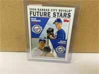 2003 TOPPS ZACK GREINKE FUTURE STARS CARD