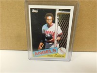 1985 TOPPS ROD CAREW BASEBALL CARD