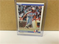 1984 FLEER ANDRE DAWSON BASEBALL CARD