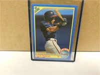 1990 SCORE DAVE JUSTICE ROOKIE BASEBALL CARD