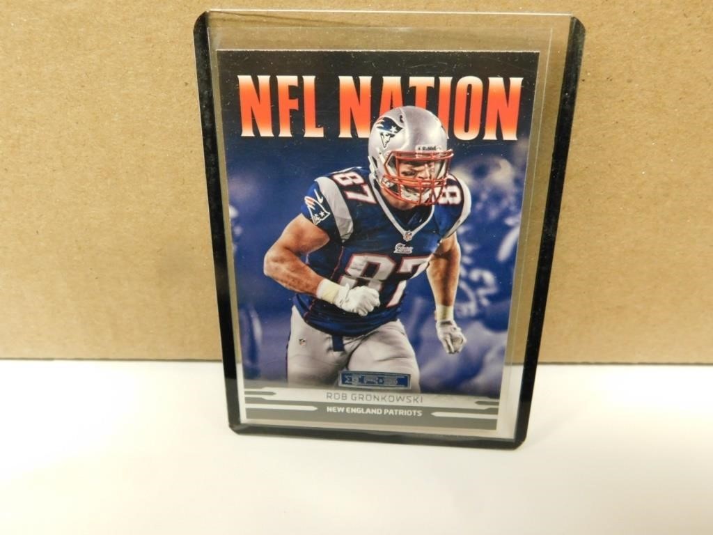 2013 ROB GRONKOWSKI ROOKIES AND STARS CARD