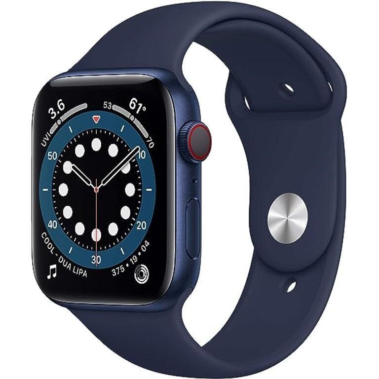 Apple Watch Series 6, 40mm Blue Aluminum Deep