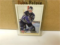 1993-94 Premier Felix Potvin #30 Hockey Card