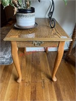 Wood end table  (living room)
