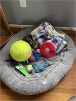 Washable dog bed lot  (living room)