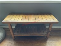 Teak wood Bench  (living room)