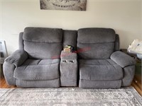 99in wide Over stuffed extra wide Electric Couch