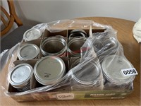 Canning jars, rings and lids  (kitchen)