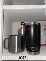 Yeti Coffee Mugs and Water Bottle (kitchen)