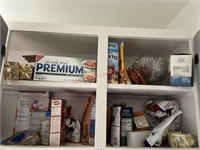 Dry Goods in this Cupboard (kitchen)