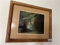 Framed photo print -(hallway)